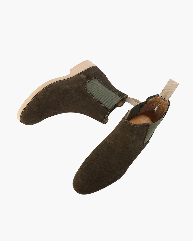 MANSSINO™ | Suede Chelsea boots
