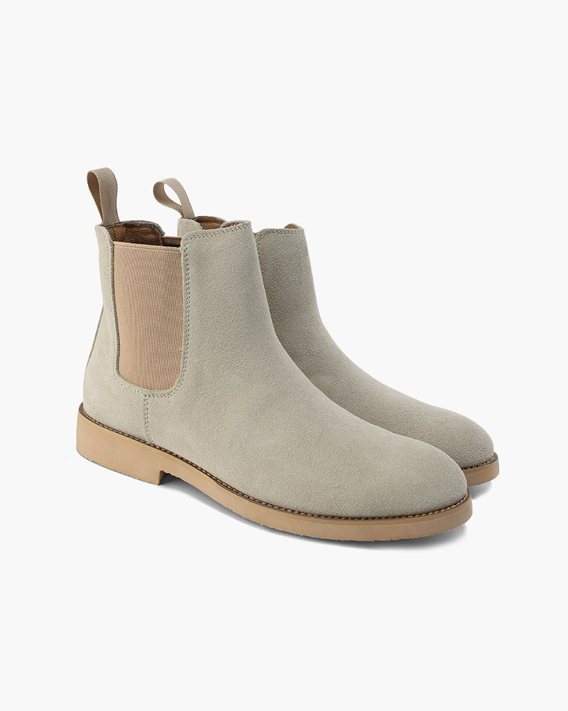 MANSSINO™ | Suede Chelsea boots