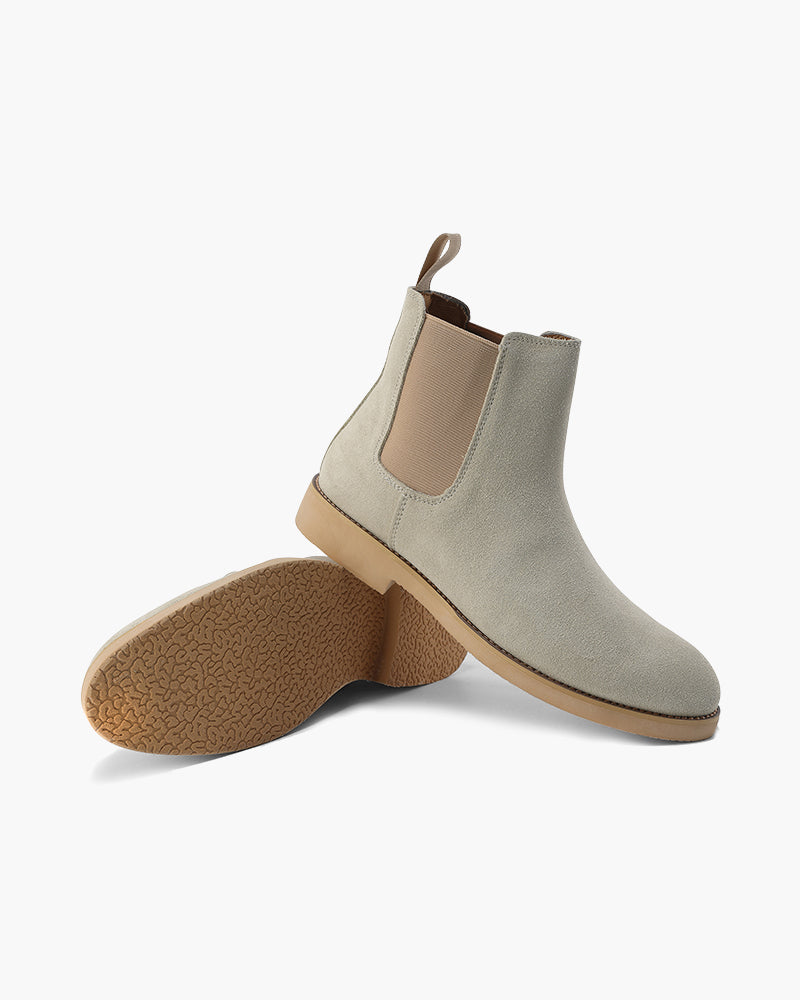 MANSSINO™ | Suede Chelsea boots