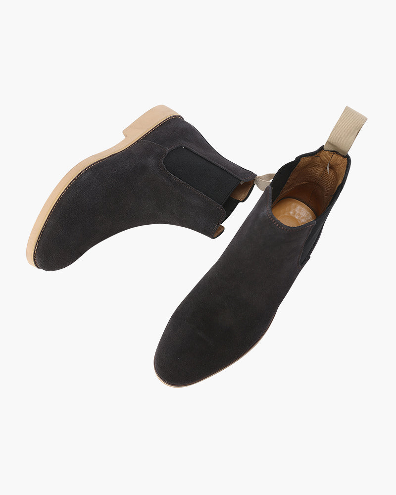 MANSSINO™ | Suede Chelsea boots