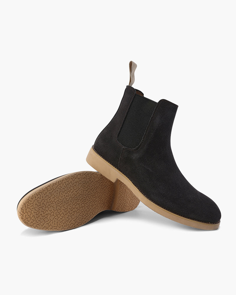 MANSSINO™ | Suede Chelsea boots