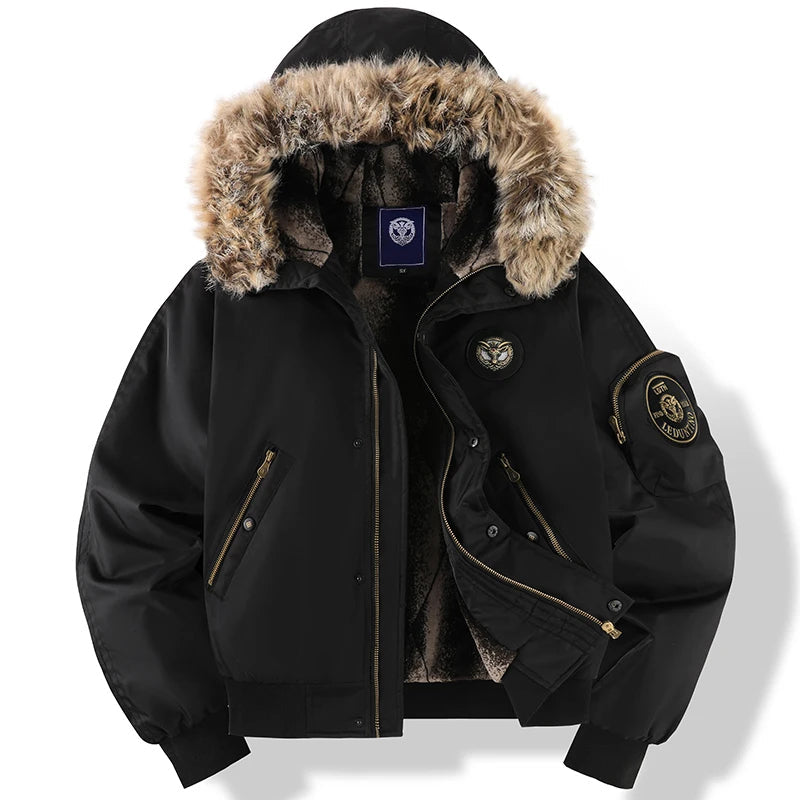 MANSSINO™ | Men's Fur-Trimmed Padded Winter Jacket