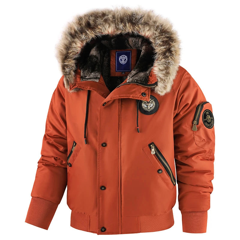 MANSSINO™ | Men's Fur-Trimmed Padded Winter Jacket