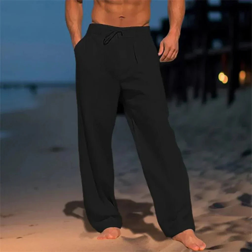 MANSSINO™ | Men's Polyester Blend Trousers