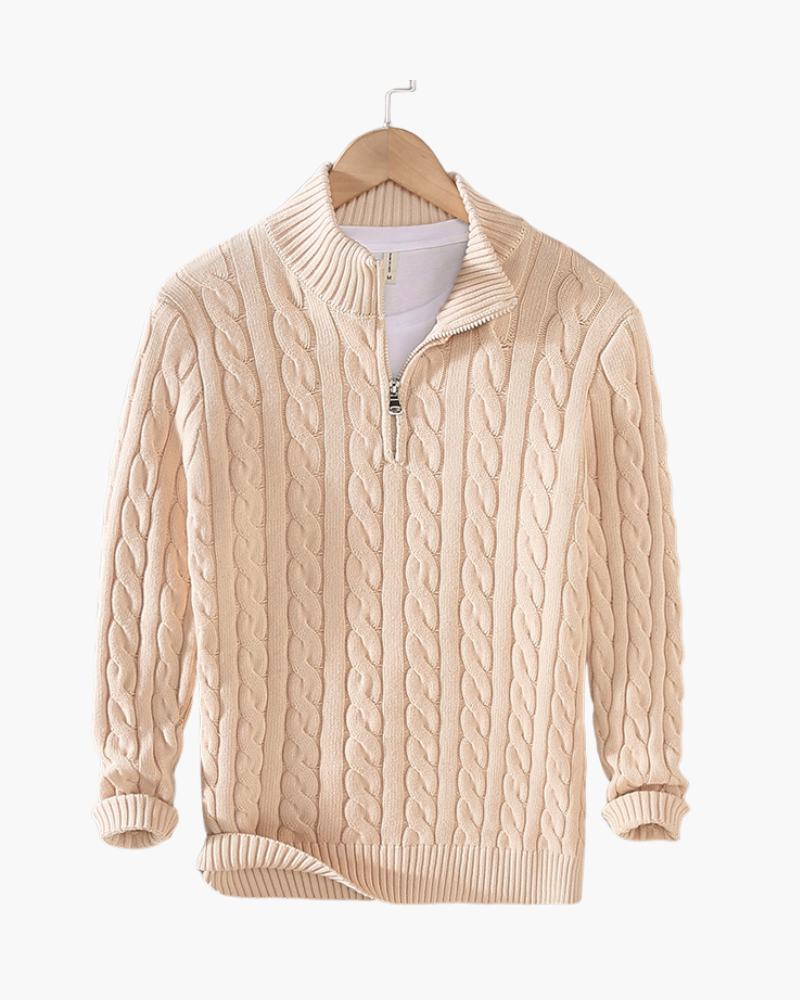 MANSSINO™ | COTTON HALF ZIP
