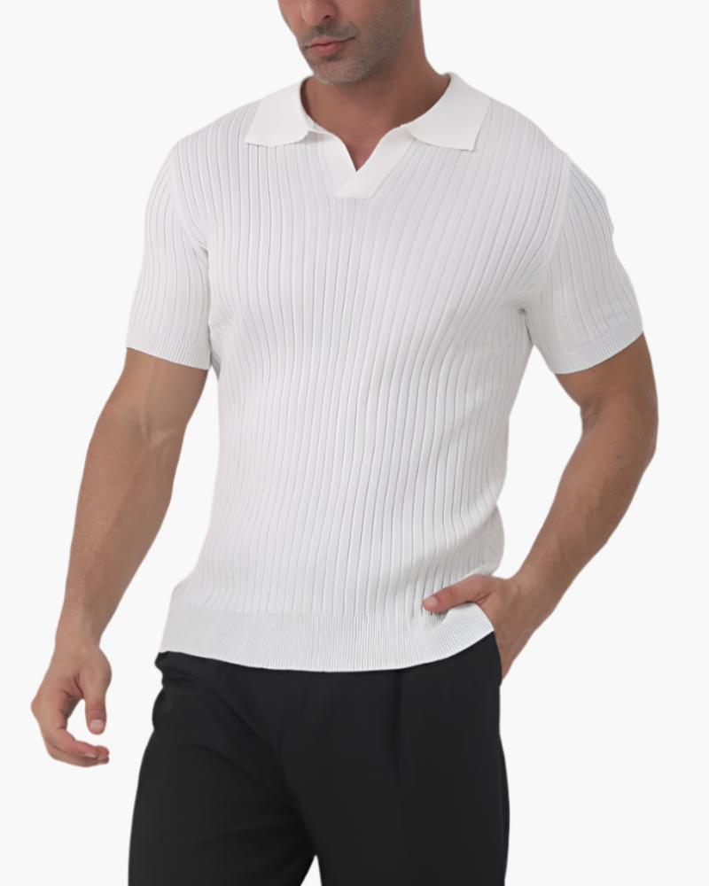 MANSSINO™ | BREATHABLE RIBBED POLO