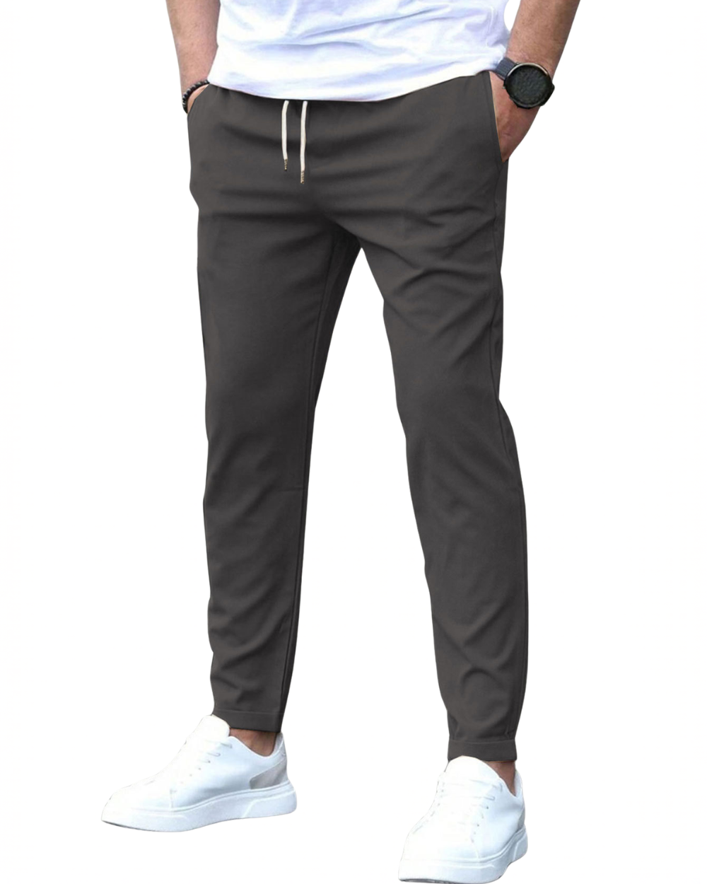 MANSSINO™ | Men's Slim-Fit Stretch Cotton Trousers