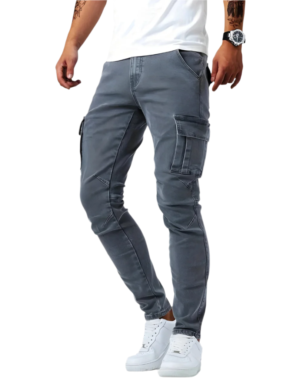 MANSSINO™ | Men's Active-Fit Stretch Cargo Trousers