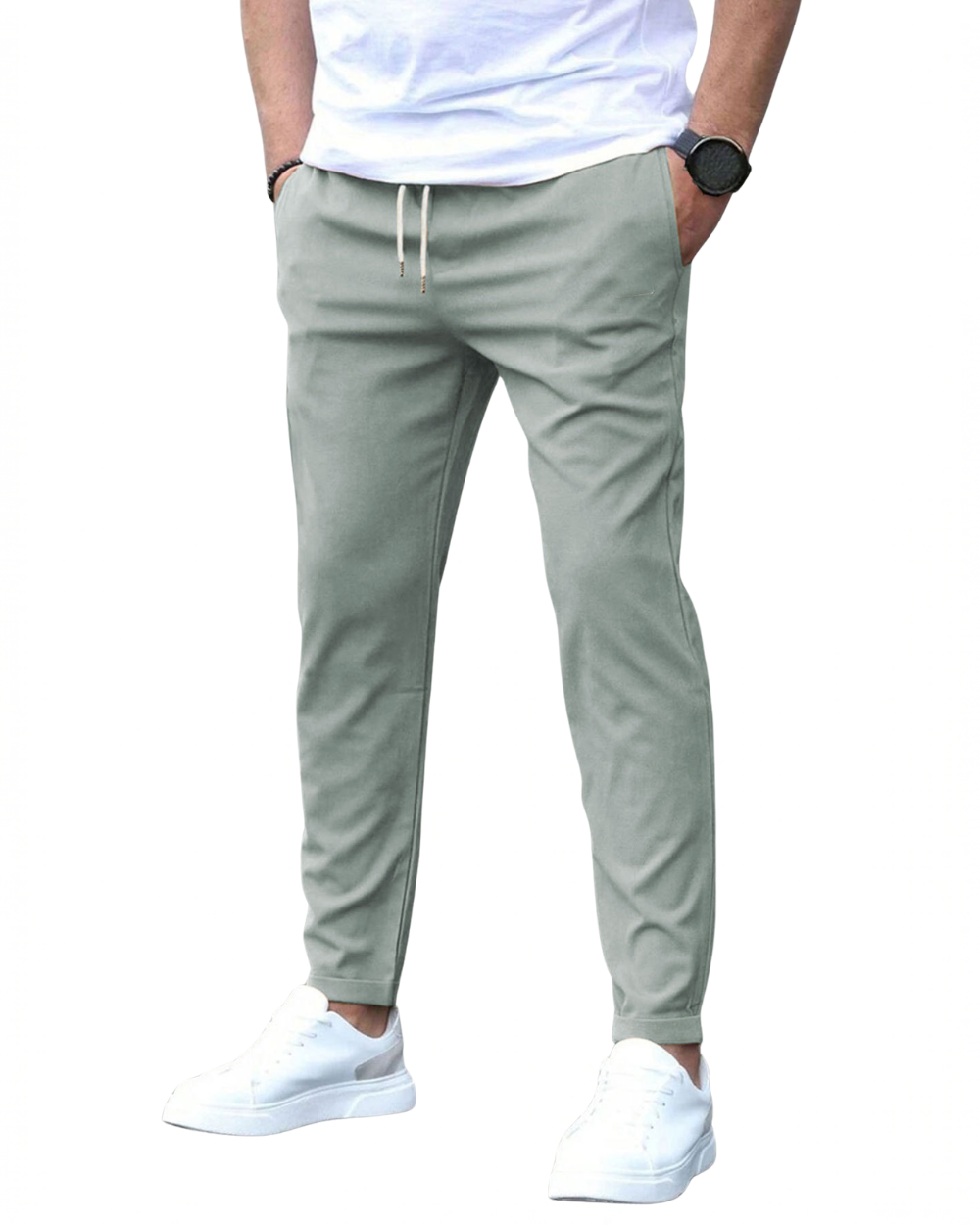 MANSSINO™ | Men's Slim-Fit Stretch Cotton Trousers