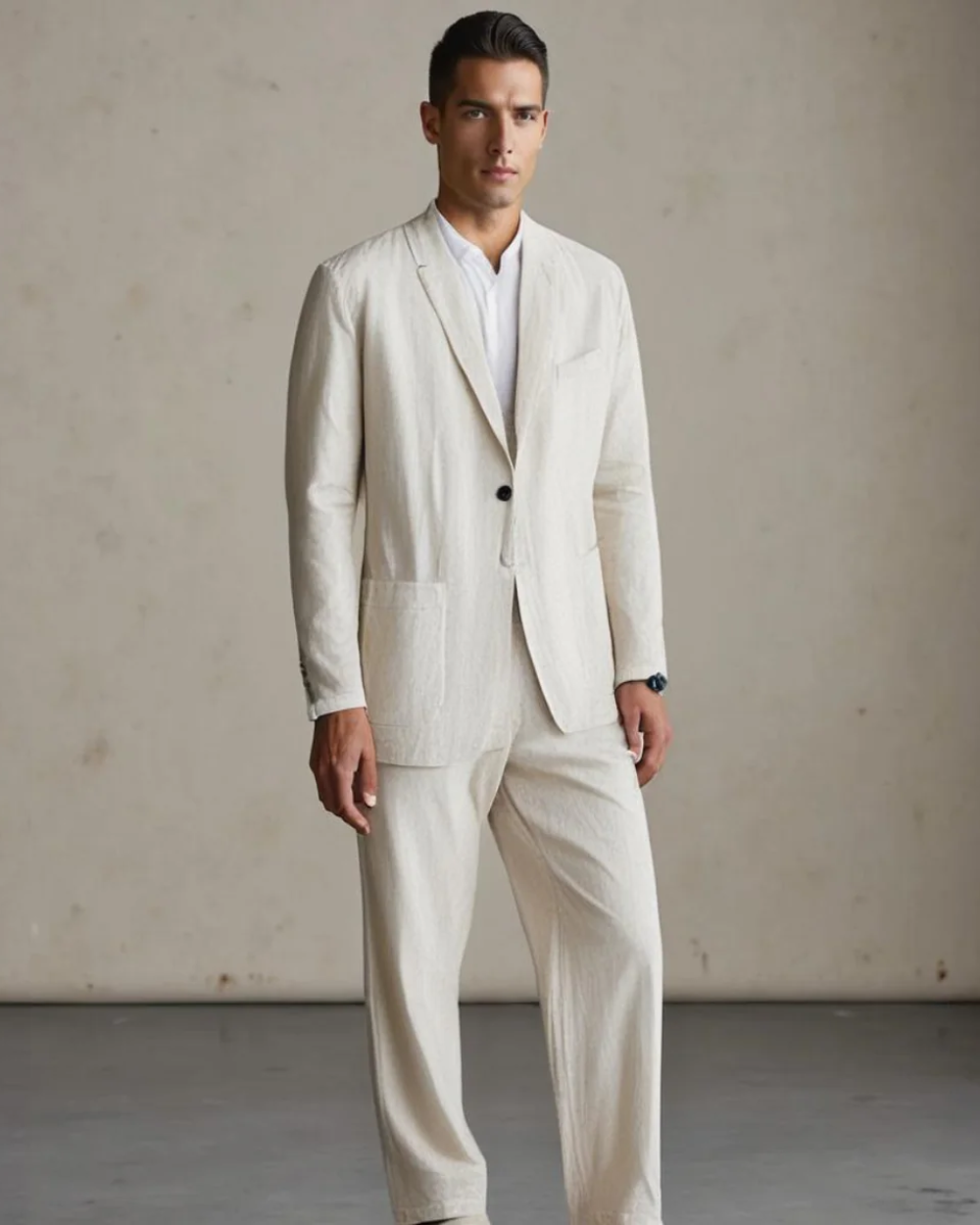 MANSSINO™ | Men's Linen Shirt Trouser Set