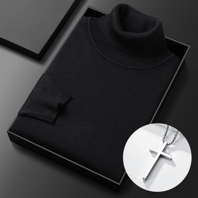 MANSSINO™ | Men's Solid-Color Premium Turtleneck Sweater