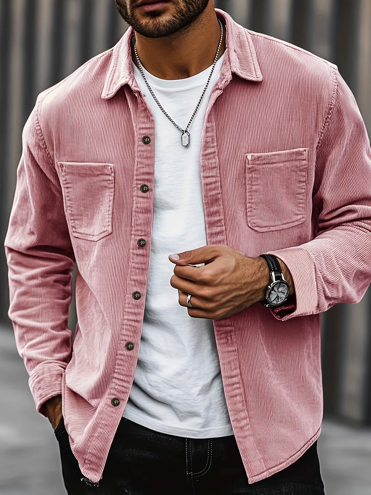 MANSSINO™ | Men's Double-Pocket Shirt