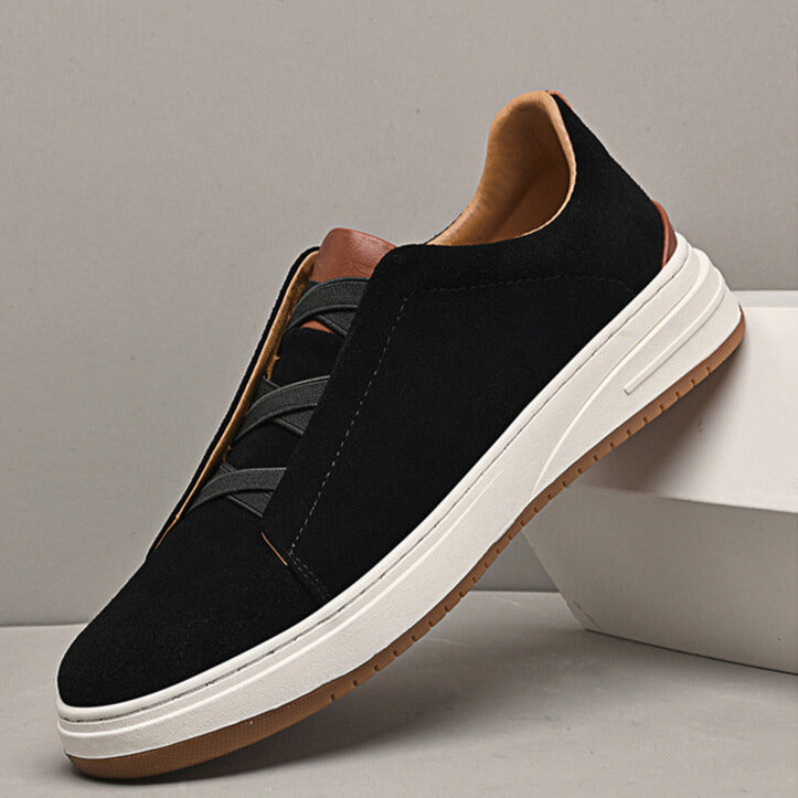 MANSSINO™ | MENS SUEDE SLIP ONS