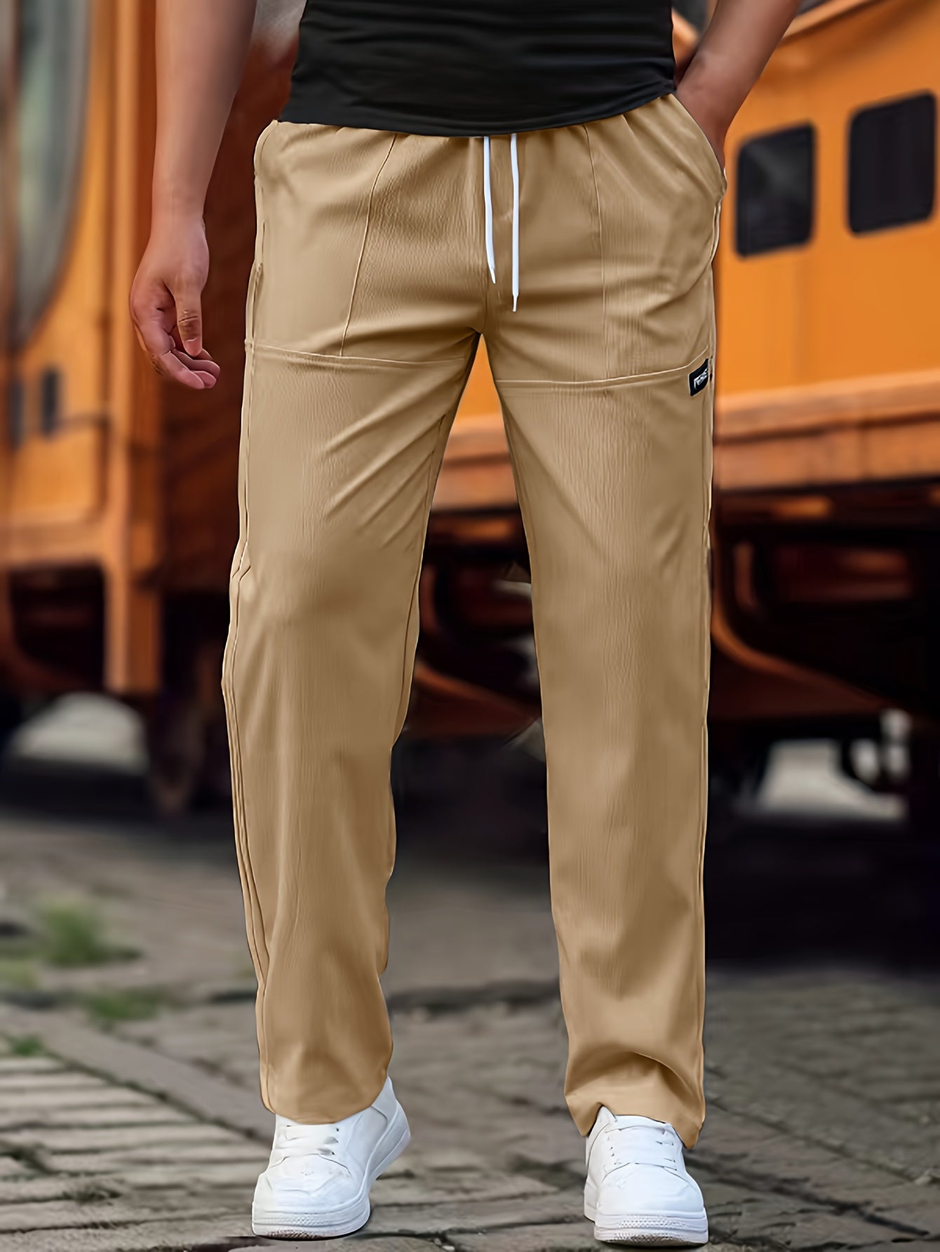 MANSSINO™ | Men's Printed Straight-Cut Trousers