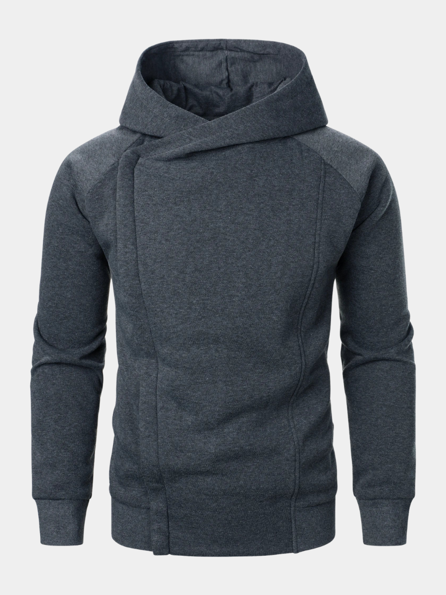 MANSSINO™ | Men's Crossover Zip Hoodie