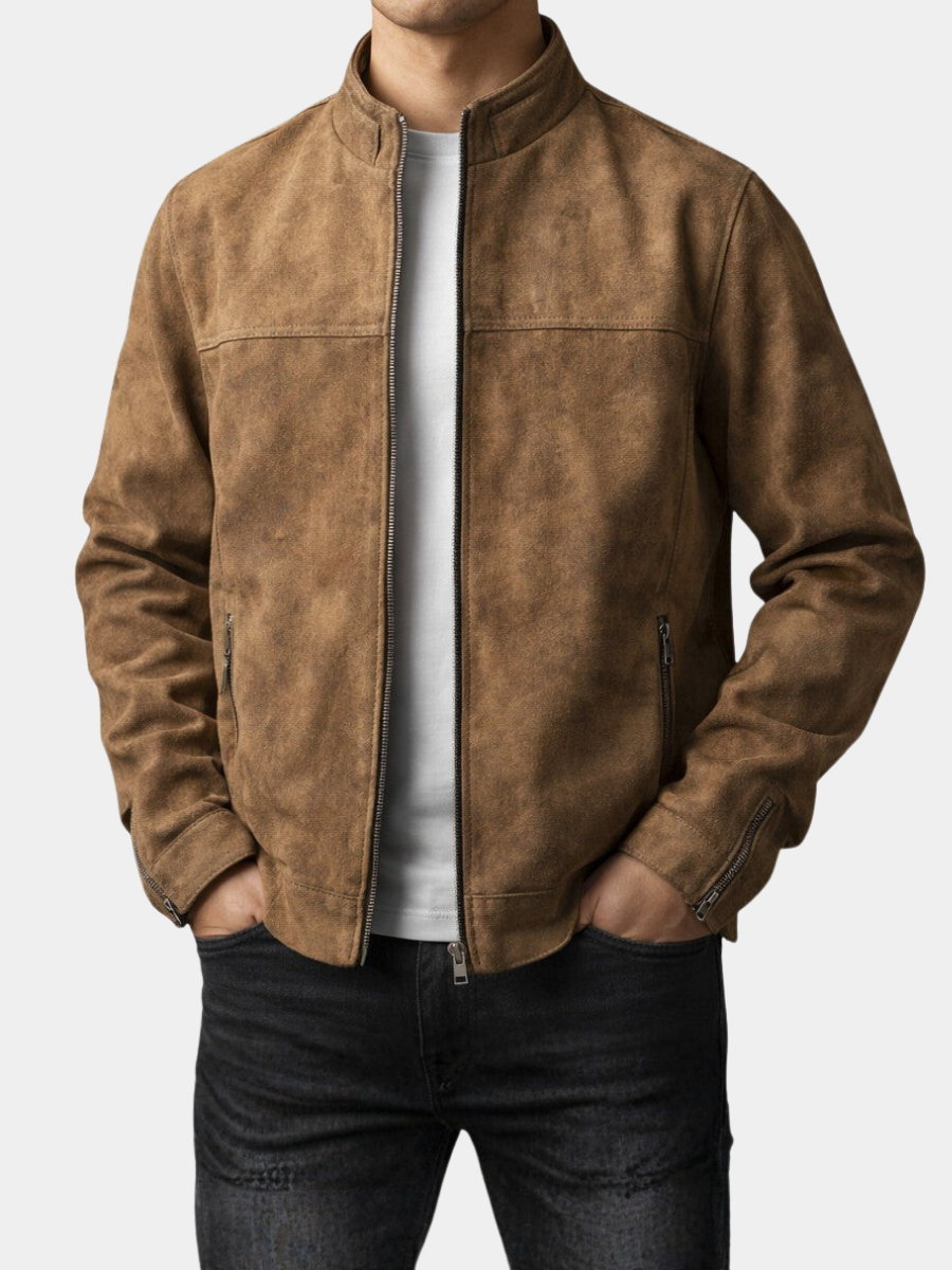 MANSSINO™ | Men's Slim-Fit Moto Jacket