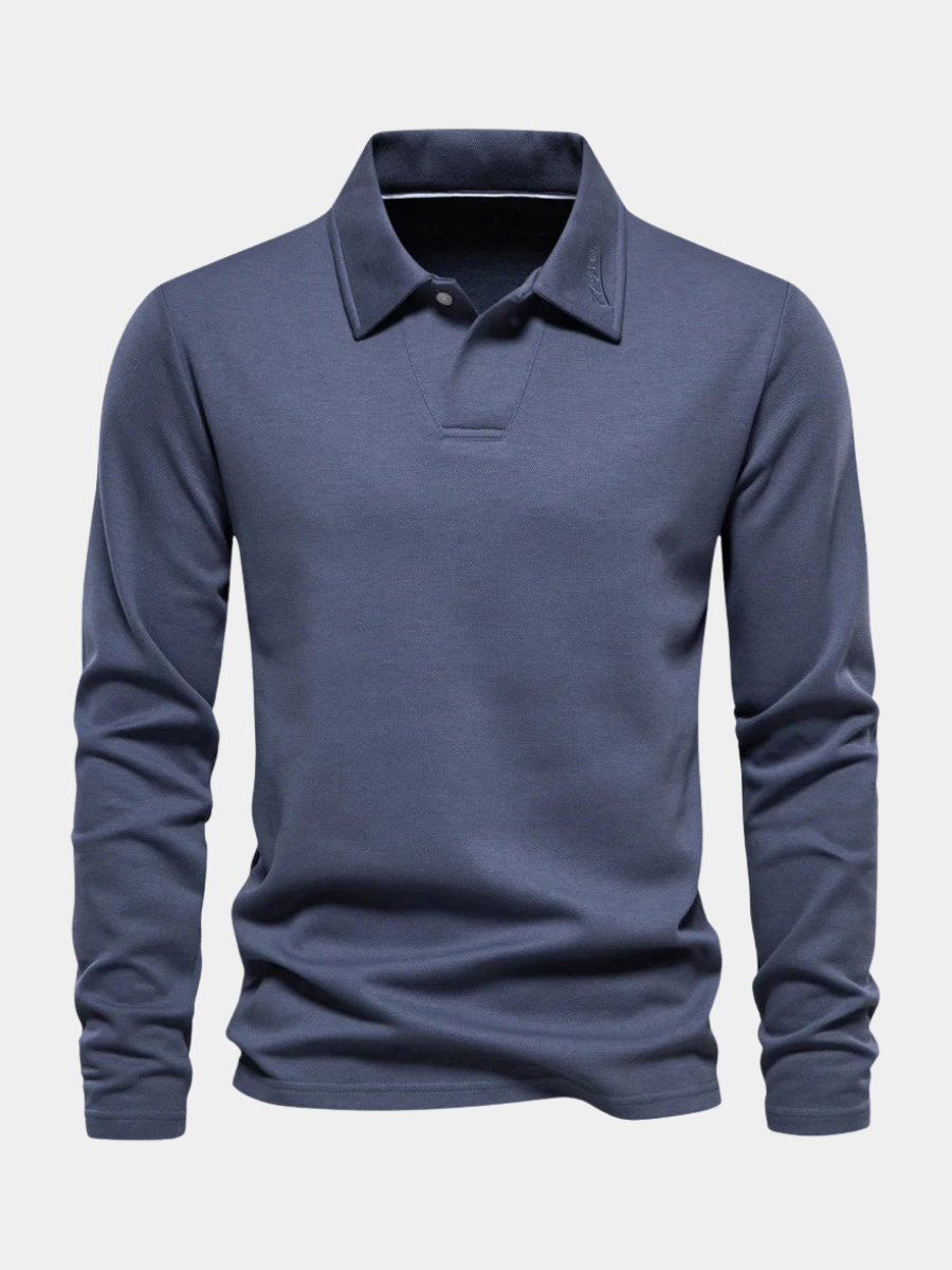 MANSSINO™ | Smart Long Sleeve Polo