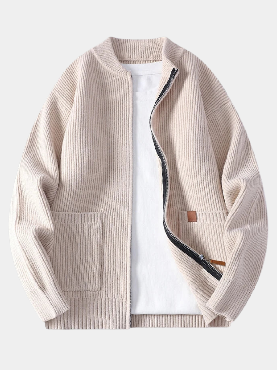 MANSSINO™  | Zip-Up Corduroy Jacket
