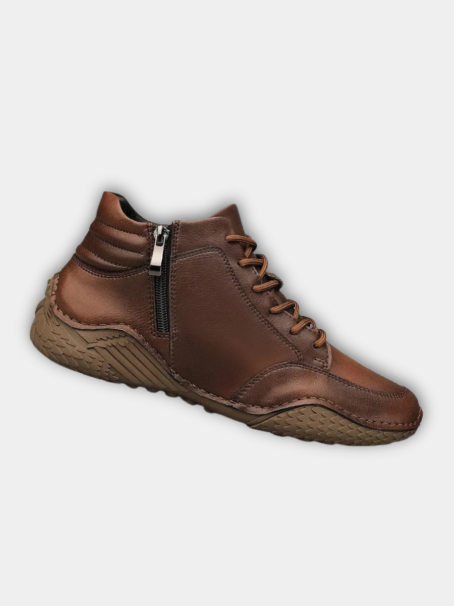 MANSSINO™ | MENS LEATHER ANKLE BOOTS