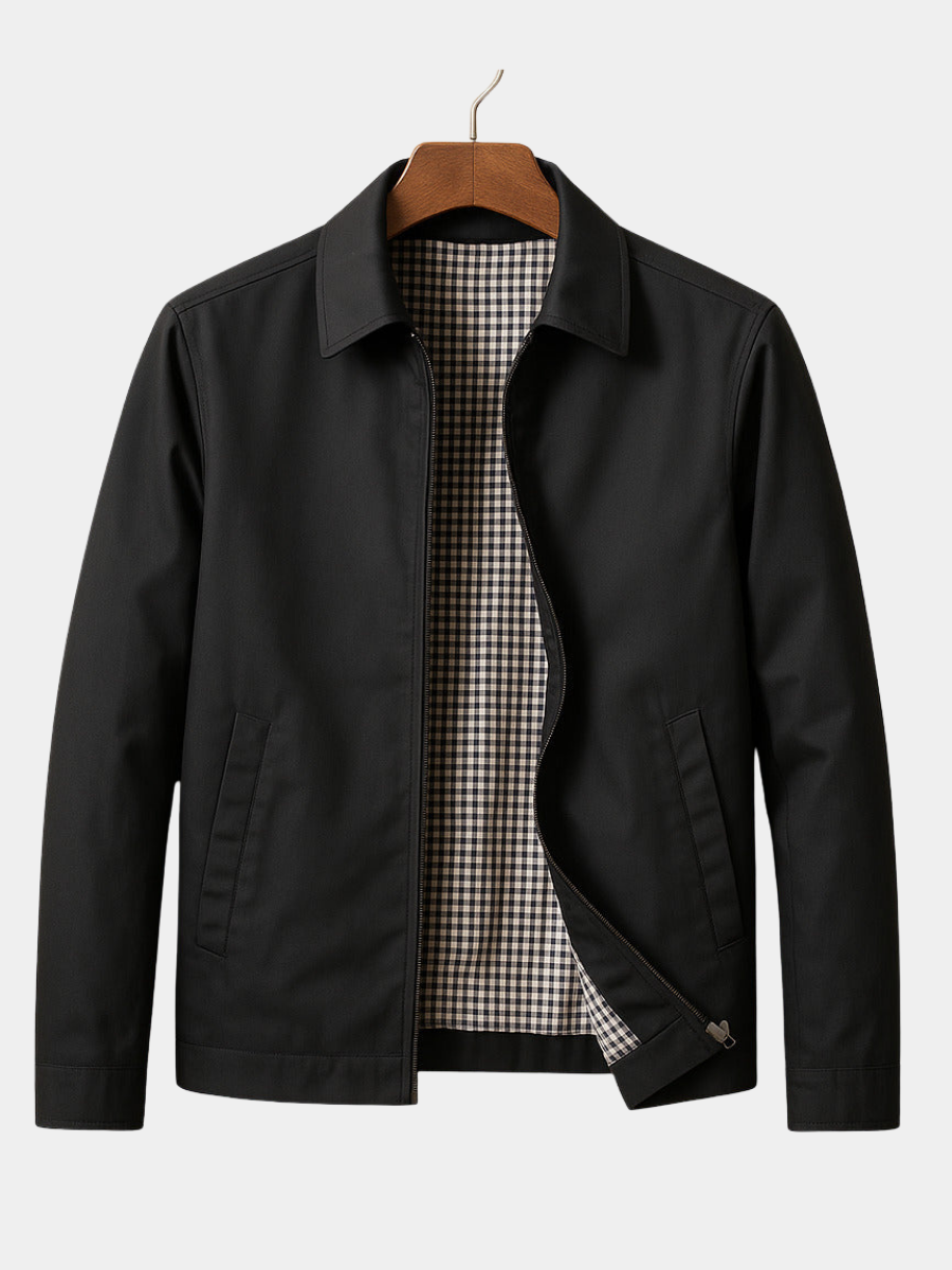 MANSSINO™ | Men's Check-Lined Lightweight Jacket