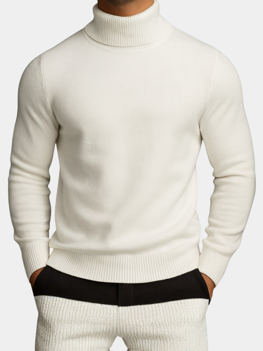 MANSSINO™ | Classic Ribbed Turtleneck