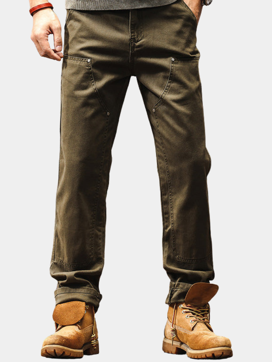 MANSSINO™ | Mens Cotton Utility Trousers