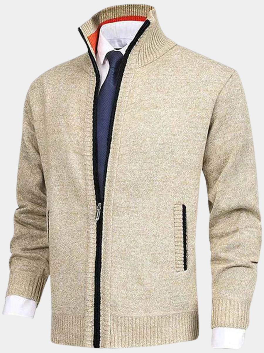 MANSSINO™ | Men’s Long-Sleeve Cardigan