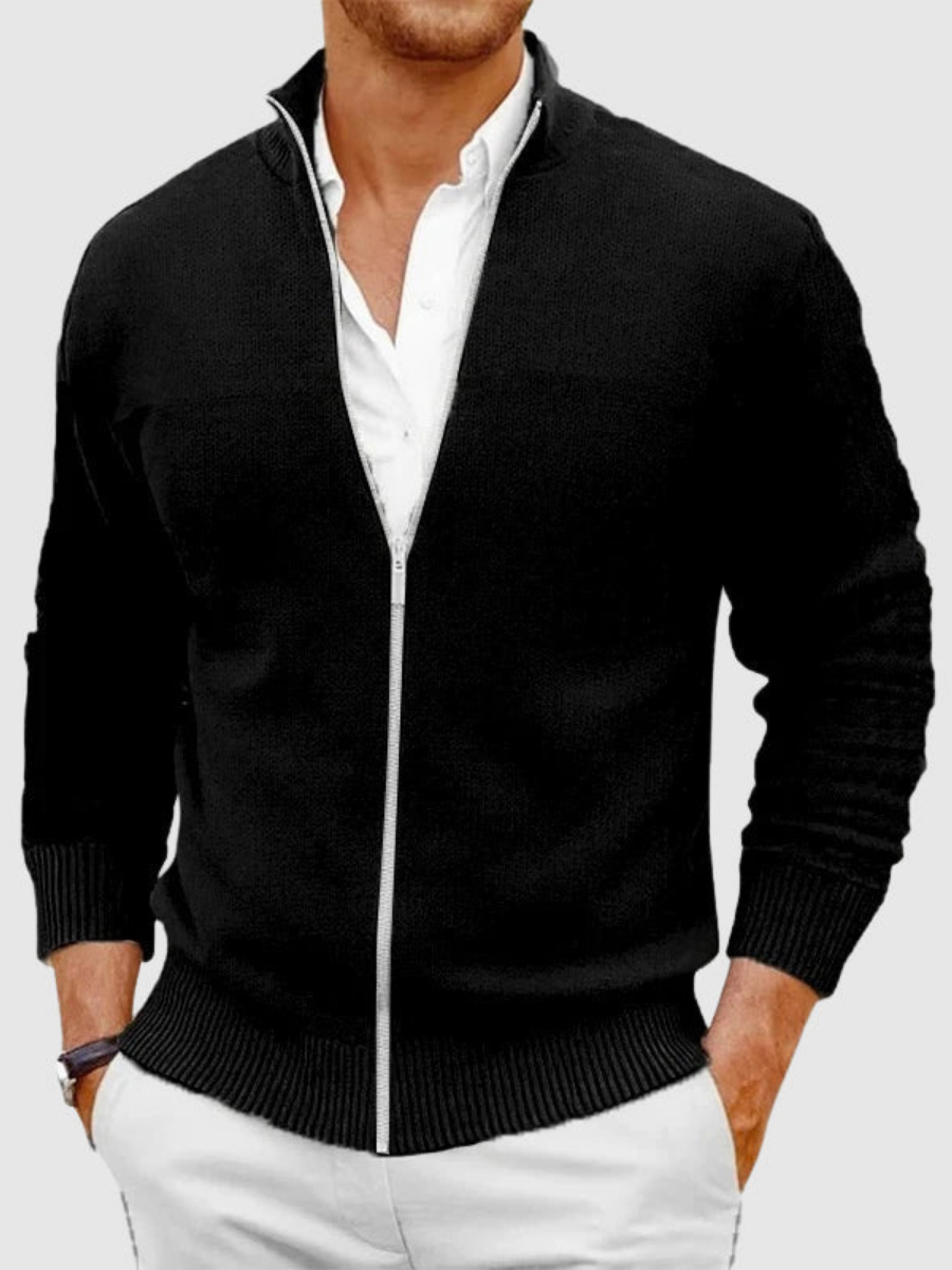 MANSSINO™ | Zip-Up Cardigan