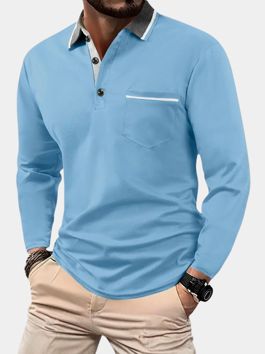 MANSSINO™ | Classic Long-Sleeve Polo