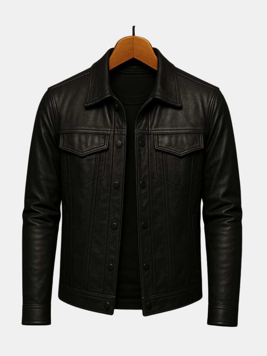 MANSSINO™ | Men's Modern Rider Leather Jacket