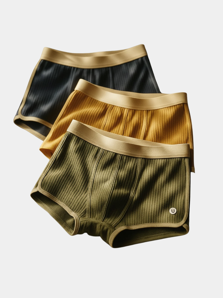 MANSSINO | MEN'S ORGANIC COTTON BOXERS (3-PACK)