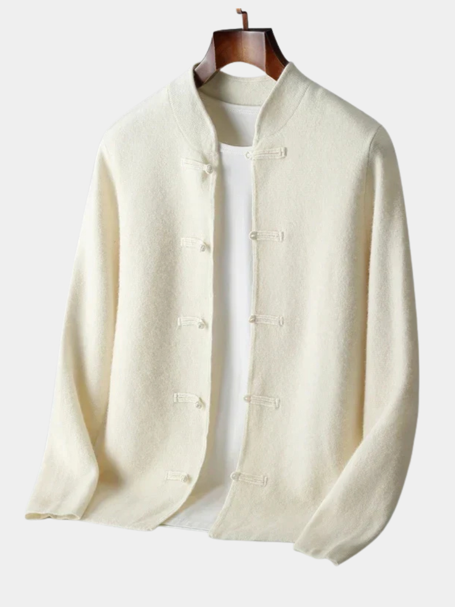 MANSSINO™ | Classic Stand-Collar Cardigan