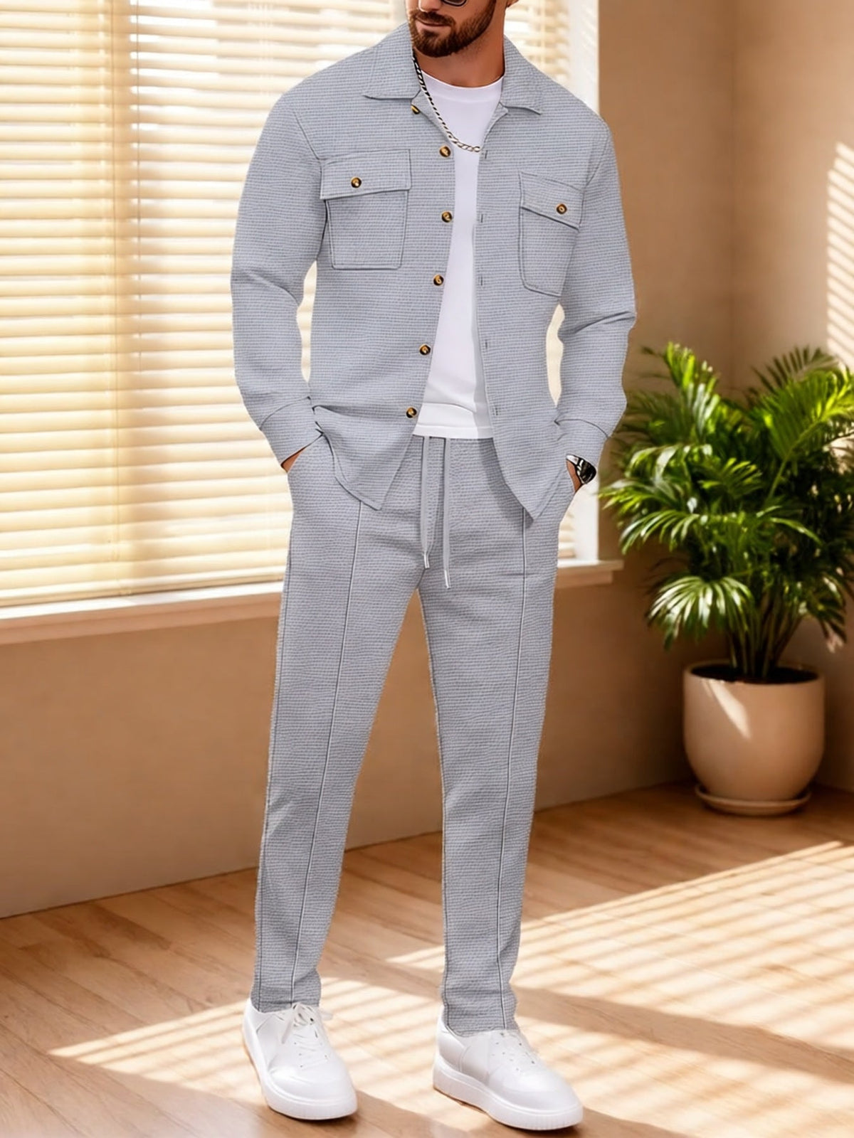 MANSSINO™ | Refined Casual Two-Piece Set