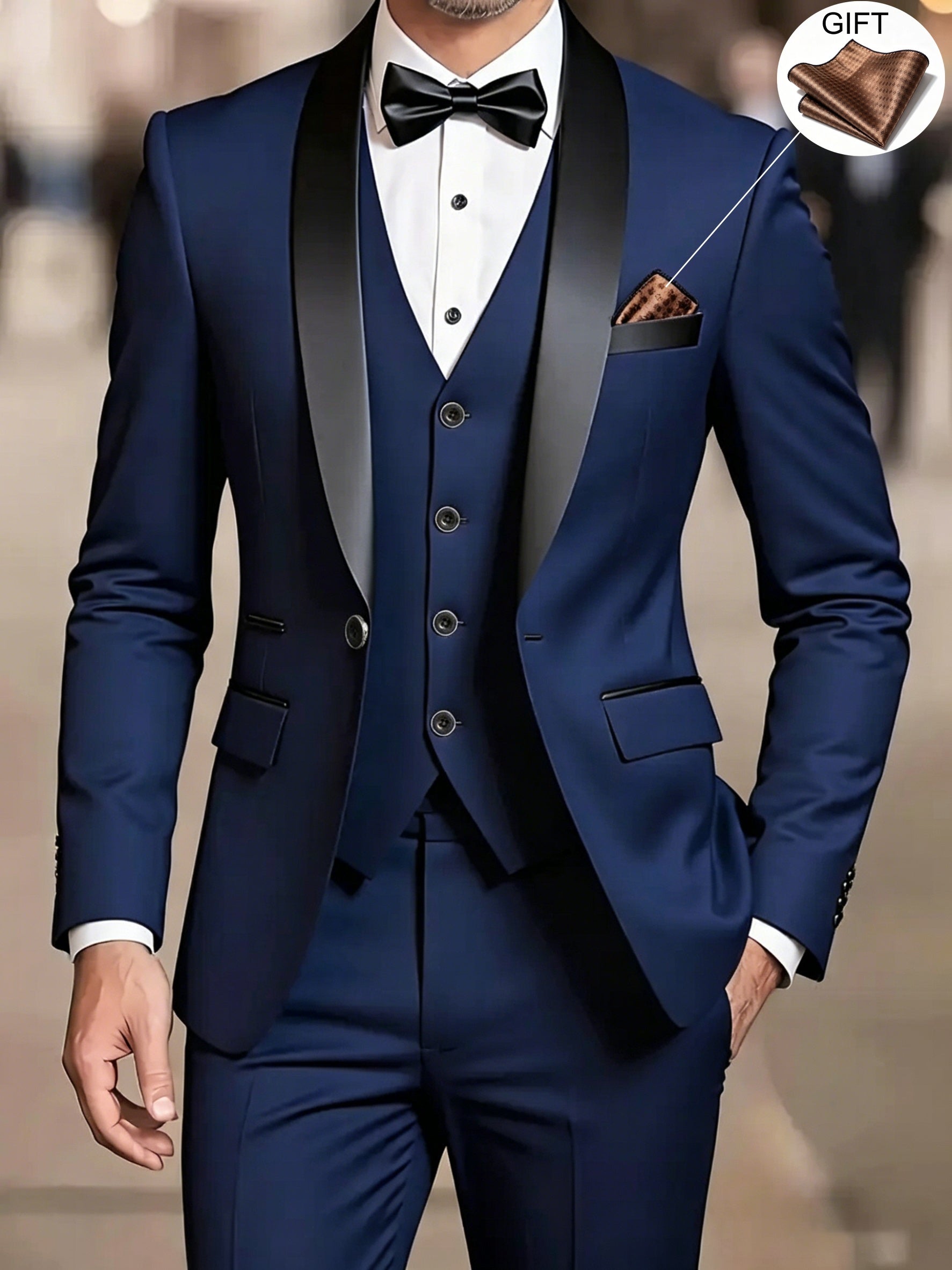MANSSINO™ | Men's Shawl Collar Suit