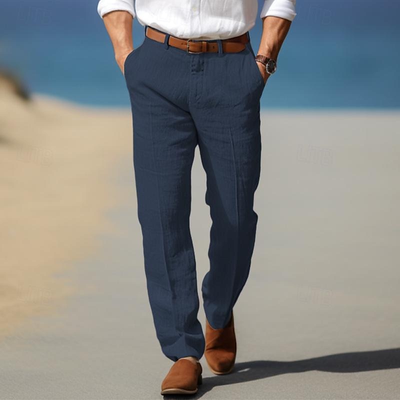 MANSSINO™ | Mens Premium Linen Trousers