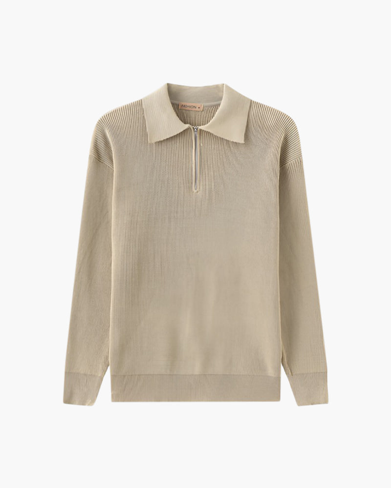 MANSSINO™| COTTON HALF ZIP
