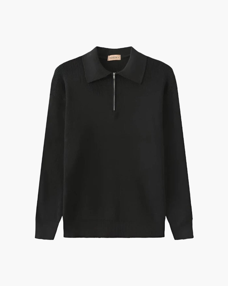 MANSSINO™| COTTON HALF ZIP