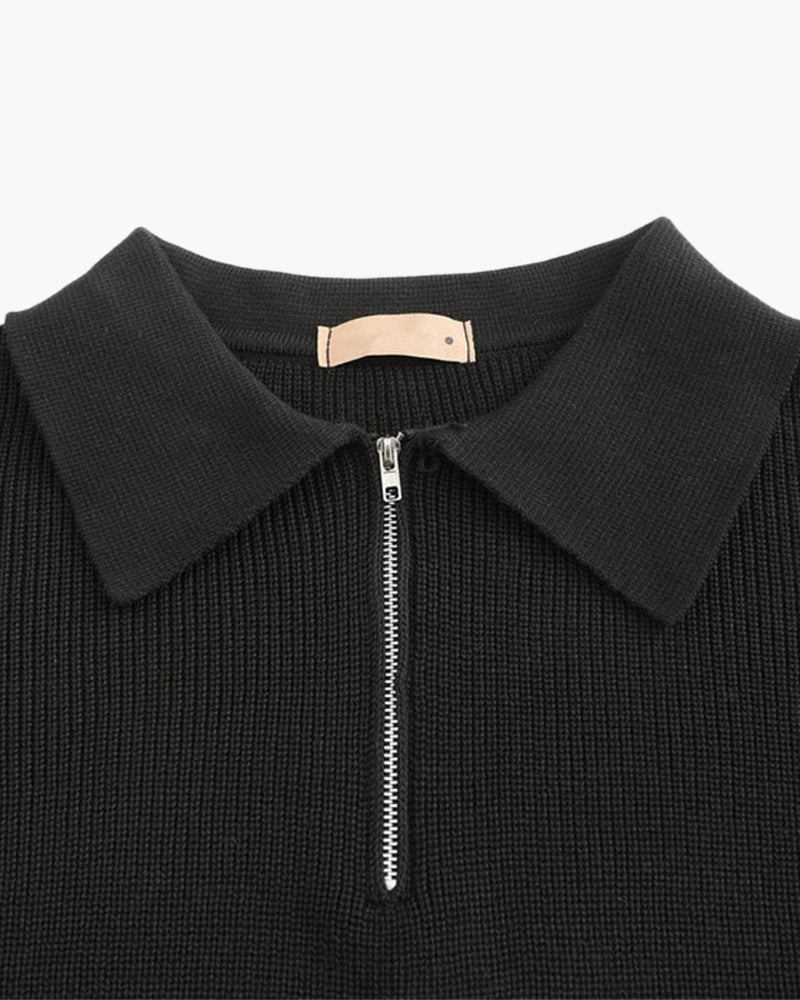 MANSSINO™| COTTON HALF ZIP