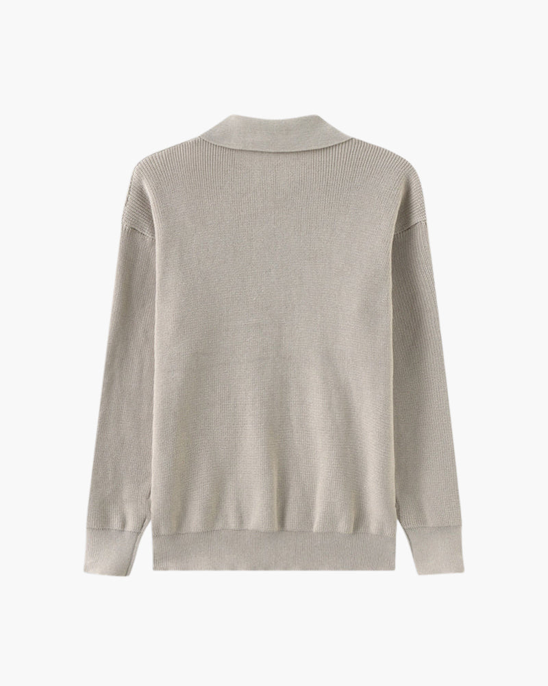 MANSSINO™| COTTON HALF ZIP