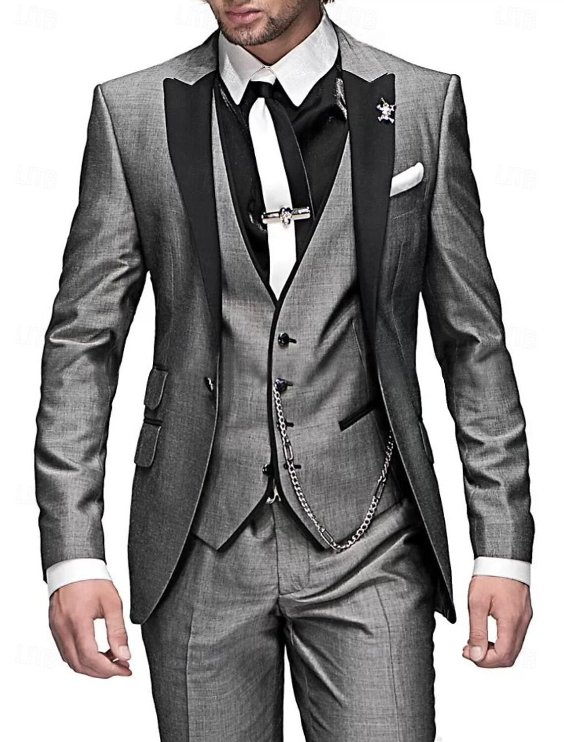 MANSSINO™ | Men's Linen Three-Piece Suit