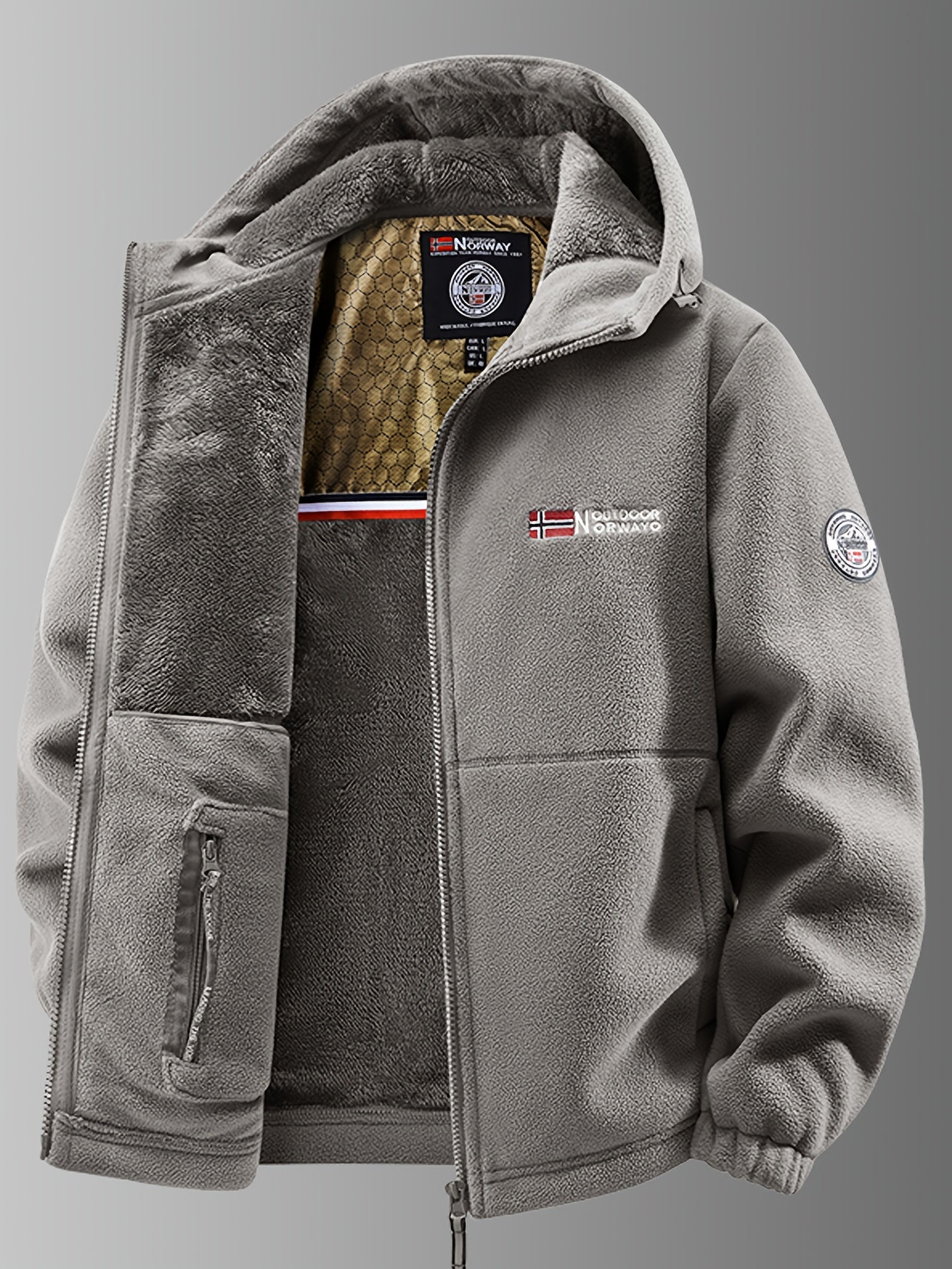 MANSSINO™ | Thermal Fleece Hooded Jacket