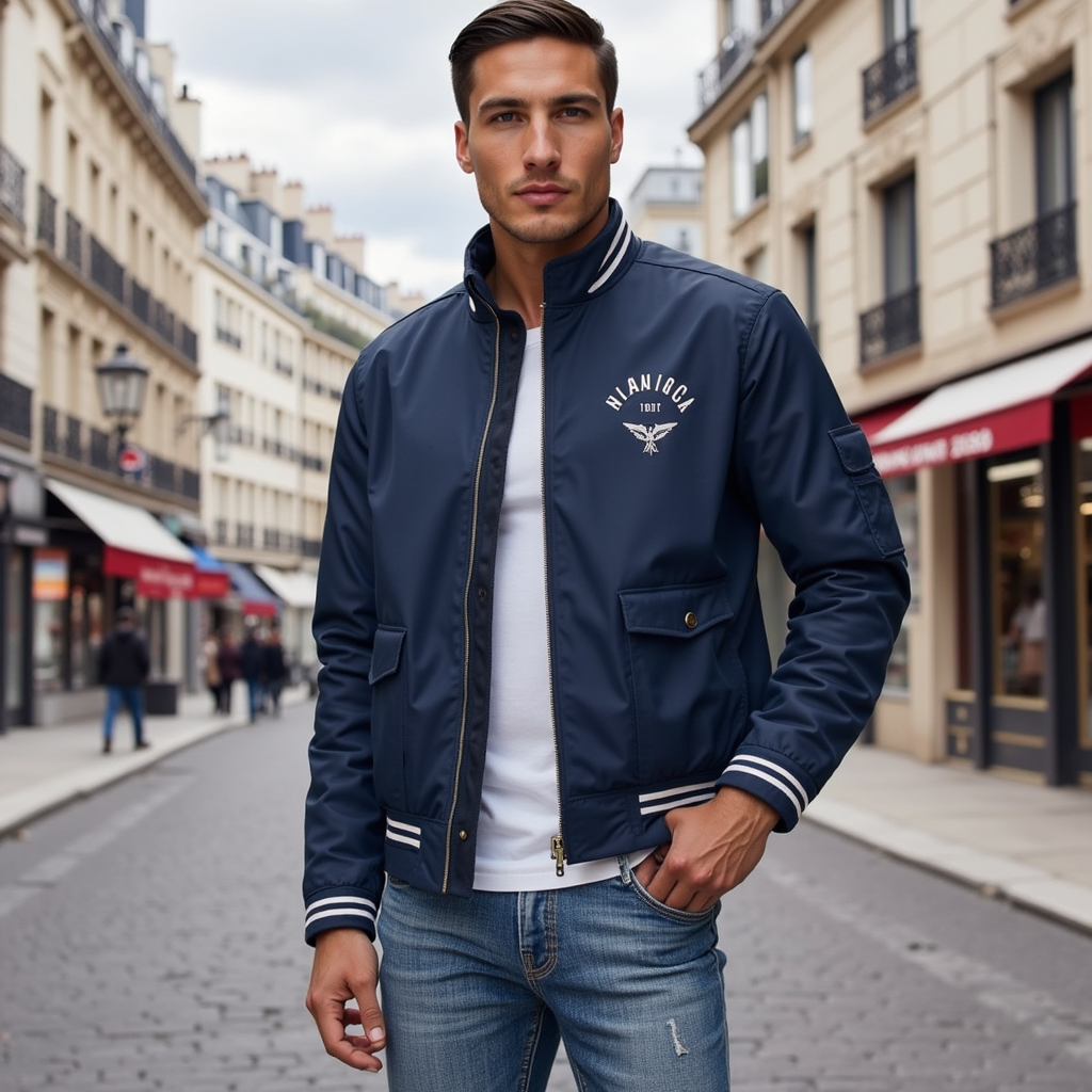 MANSSINO™ | Men's Sporty Lightweight Bomber Jacket