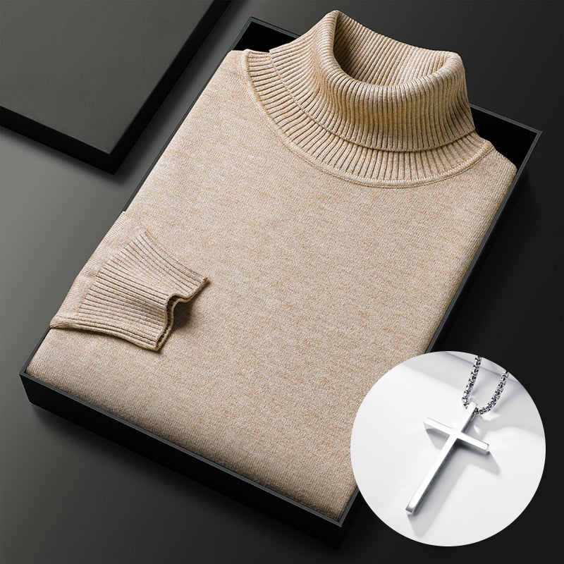 MANSSINO™ | Men's Solid-Color Premium Turtleneck Sweater