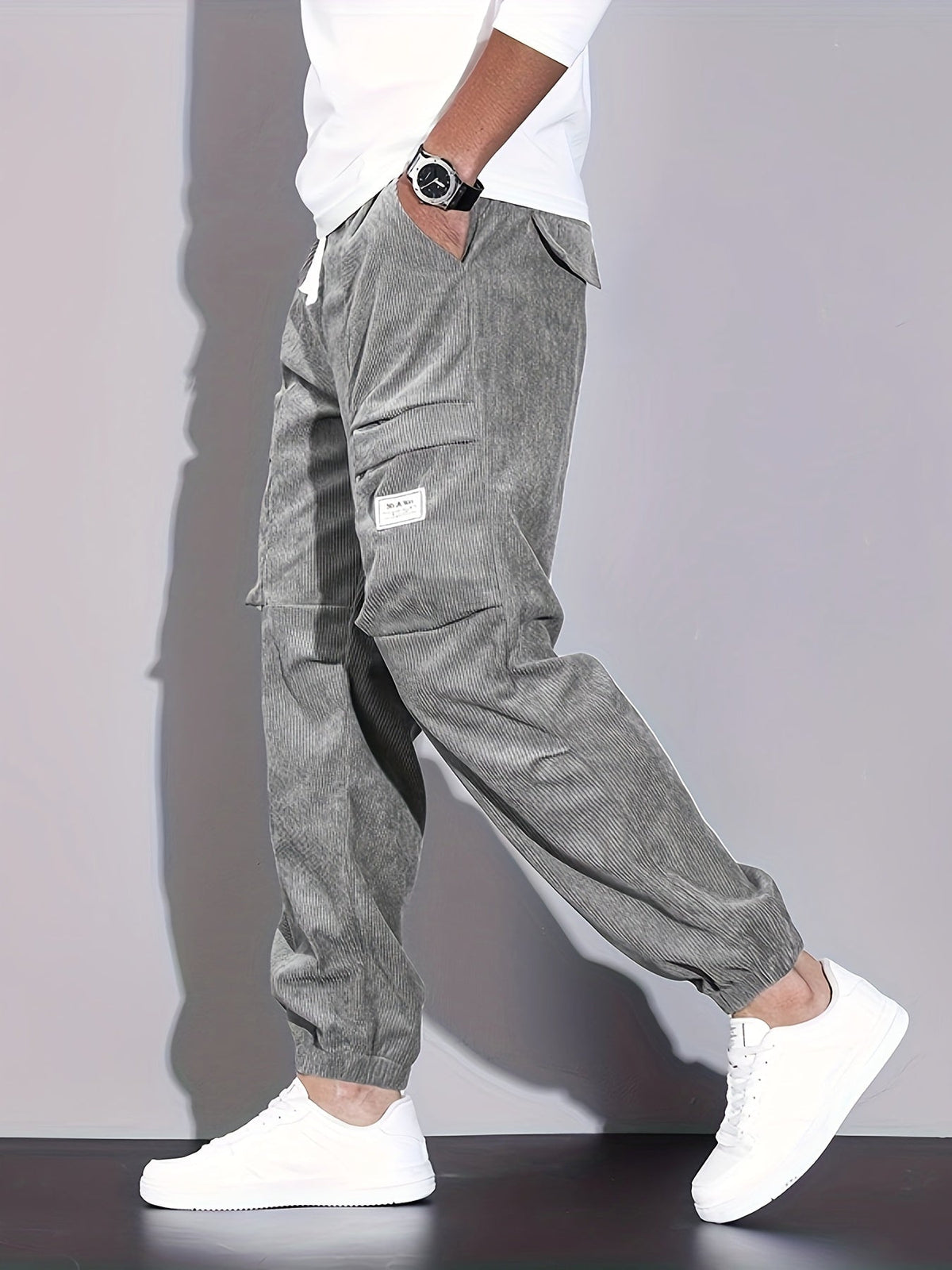 MANSSINO™ | Men's Corduroy Cargo Joggers