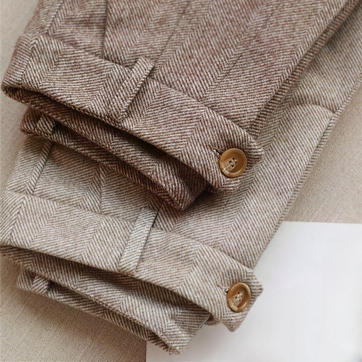 MANSSINO™ | Elegant Pure Wool Tailored Trousers