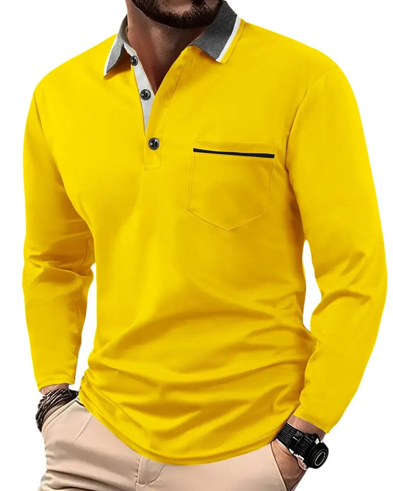 MANSSINO™ | Classic Long-Sleeve Polo
