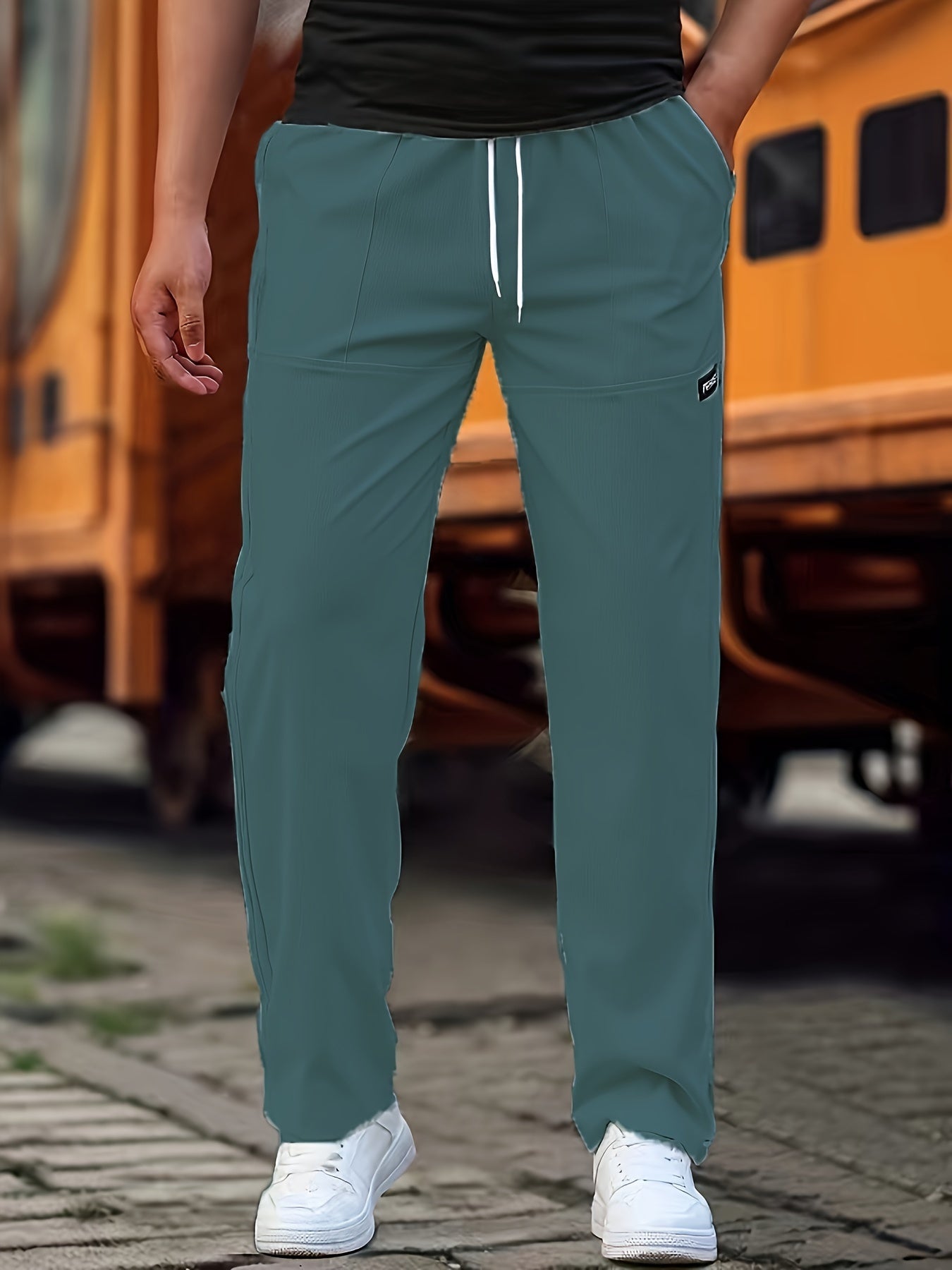 MANSSINO™ | Men's Printed Straight-Cut Trousers