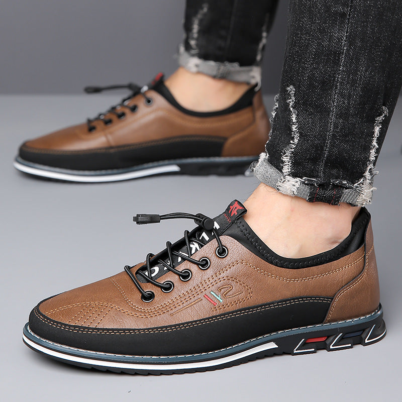 MANSSINO™ | Leather Lace-Up Casual Shoe