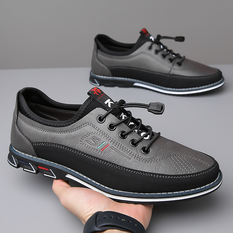 MANSSINO™ | Leather Lace-Up Casual Shoe