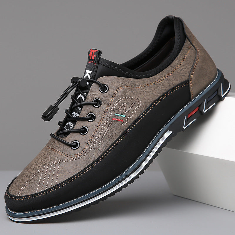 MANSSINO™ | Leather Lace-Up Casual Shoe